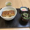 新橋 登亭 - うな丼(吸い物蓋外す)