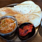 スパイシーキング - 日替わりランチ(チキン ベジタブルのミックスカレー)