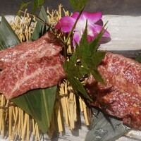 西中州焼肉 きらく - 和牛ハラミと和牛サガリ