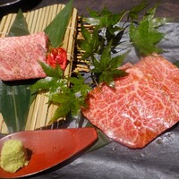 西中州焼肉 きらく - 特選和牛タレと塩