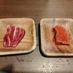 肉焼の館 ぱっちぎ - タレツラミ 180　ハート 130