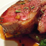 マトンのローストの厚み