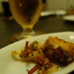 ポレポレ - お通し。白身魚です。