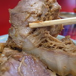 ラーメン二郎 - これに喰い付きにやって来てるワケで(2013年9月18日）