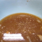 ラーメン二郎 - 典型的な醤二郎汁、これも原点ミタジの味(2013年9月18日）