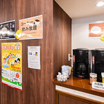 Roppo Mmatsu Shokudou - コーヒーや漬け物、ふりかけなど、無料にてセルフサービスとさせて頂きます(コーヒーはランチのみ)