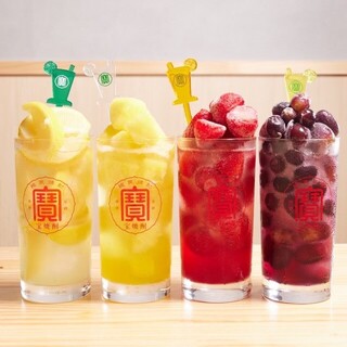 Shusse Sour and 2-hour all-you-can-drink limited to Mon-Thursday for 1,200 yen are cost-effective.