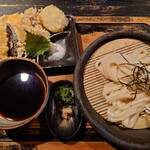山元麺蔵 - ざる野菜天ざるうどん