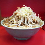 ラーメン二郎 - ぶたダブルラーメン（ヤサイマシ）(2013年9月18日）