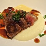 居酒屋 感 - 赤牛のロースステーキ