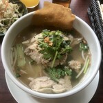 Thai Sky Kitchen - 「クイッティオナーム(タイ風ラーメン(鶏肉))」(980円)