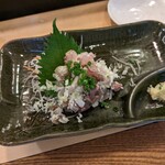 魚がし寿司 - 鯵のたたき