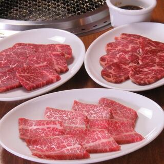 A selection of “delicious meat”! Carefully selected Yakiniku (Grilled meat) menu