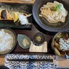 串焼き BUBU-TON - 料理写真:肉汁つけおうどんと新米ご飯焼魚セット（焼き鯖）〜