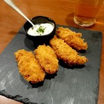 Fishmans Sapporo - 特製タルタルの牡蠣フライ 540円