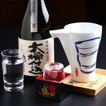 [Junmai Ginjo Sake] Wooden barrel preparation (80ml cup / 180ml cup / 720ml bottle)