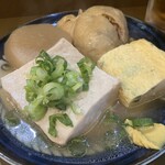 oshokujikisetsuryouriyamaichi - 豆腐、大根、卵焼き、巾着