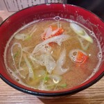 立食い寿司 根室花まる - 花咲蟹の鉄砲汁