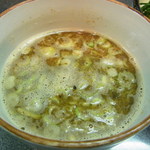 洛二神 - つけ麺のつけ汁