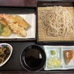 西友 - 料理写真:天もりそば　1,450円