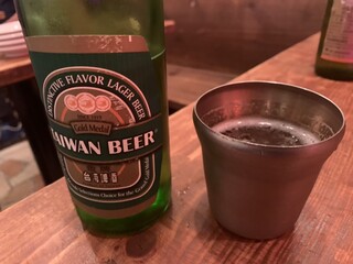 新世界 檳榔の夜 - 瓶ビール 台湾ビール