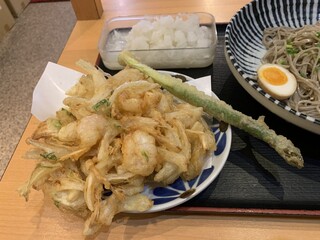 Seya Soba - 大根そばとかき揚げのセット　（税込）850円