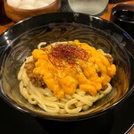 豚肉汁うどん べ - 