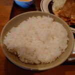 Tsurukame Shokudou - お茶碗にくっつかない、見事な"炊き"と"蒸らし"。