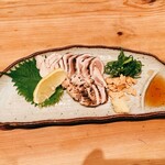 ひょっとこ - 赤鶏のタタキ