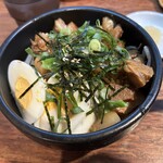 博多とんこつ 天神旗 - ヘタレ丼