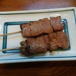 菊乃家本店 - レバ(塩)