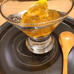 銀座 鮨 いな田 - 毛がにジュレのせ