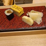 Ginza Sushi Inada - いな田刻印自家製卵焼き