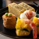 銀座 鮨 いな田 - アフタヌーンティーセット