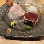 銀座 鮨 いな田 - 刺身