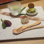 銀座 鮨 いな田 - Xmasデザートプレート