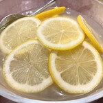 焼肉 ざんまい - レモン冷麺 680円。見た目だけ。