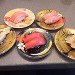 にぎりの徳兵衛 - のどぐろ　中トロ　大とろ　本まぐろ赤身