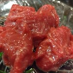 生で食べれるジンギスカン 頂 - 特上ロースジンギスカン