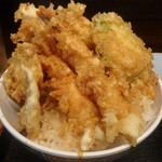 Kaisen Shokudou Thi-Da - 海鮮天丼（小）¥850