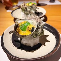 鮨 水魚 - サザエの代わり焼き