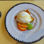 La Magica - 私のデザート　パンナコッタ　クリーミーで美味しかったです。