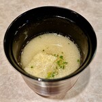 丸喜すし - 味噌汁