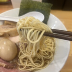 煮干らーめん 川むら - ピント、どうした？iPhone 13PROどうした？とりあえず「麺」‼️