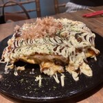 お好み焼き・鉄板バル あらた - THE豚玉エビ抜き