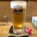 信濃 - 生ビール　￥500