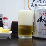 みそかつ 三和 - 缶ビール