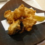 神田 すし昌 - 白子の天ぷら