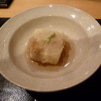 ぎんざ 一二岐 - 揚げ胡麻豆腐