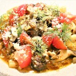 アクア トッツォ - 料理写真:黒毛和牛のラグーとトマトのコンカッセ カネロニとともに